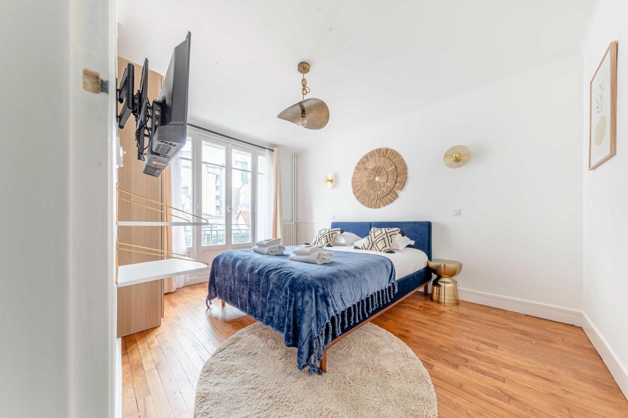Bright & Charming Apartment - 1Br-4P - Montmartre Paris Dış mekan fotoğraf